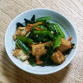 mkt3510ママ☆'s cooksnap of when they made 簡単♥♡厚揚げと小松菜のおかか生姜炒め.