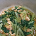 くむちん's cooksnap of when they made 【農家のレシピ】小松菜と薄揚げの煮物.
