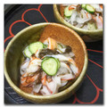 fuutonka's cooksnap of when they made もずく酢の和え物.