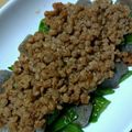 ナーちゃん's cooksnap of when they made ピーマンとこんにゃくのひき肉あんかけ.