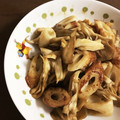 おーチャン's cooksnap of when they made 竹輪と舞茸のオイスター炒め.
