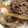 クックZ8J4H4☆'s cooksnap of when they made 母特製牛丼　覚書き.