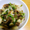 ❤mihomama❤'s cooksnap of when they made とろっとおいしい♪豚肉とかぶの味噌炒め.