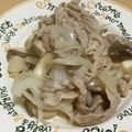 きらり流れ星's cooksnap of when they made ♪豚肉の甘辛炒め♪.
