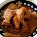 Sykラボ's cooksnap of when they made 韓国風辛口牛ホルモン煮込み.