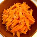 mokomokomokotan's cooksnap of when they made ソース香る♫にんじんの洋風ごま和え.