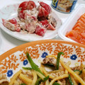 しろおと's cooksnap of when they made ☆さば缶とトマトの簡単ごま和え☆.