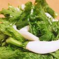 nyp☆sakipi's cooksnap of when they made イカとわさび菜マリネ.