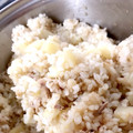 nyp☆sakipi's cooksnap of when they made じゃがいもツナ炊き込み(無水鍋QC使用).