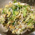 いやと's cooksnap of when they made しらすと春キャベツのピリ辛ナムル.