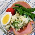 fiatcinq's cooksnap of when they made ☆コストコマッシュポテトでポテサラ☆.