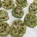 けいちょん76's cooksnap of when they made 蓮根天ぷら☆青のり風味☆お弁当にも♪.