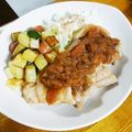ちえたろう's cooksnap of when they made ソーセージとアスパラとじゃがいものソテー.