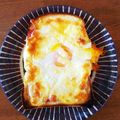 金魚のひらり's cooksnap of when they made ☆ベーコンと半熟卵のチーズトースト☆.