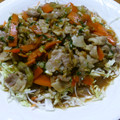 arukiseki's cooksnap of when they made ナスと豚肉のしょうが焼き？ほぼ揚げ浸し？.