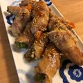 うめぼしこんぶ's cooksnap of when they made お酢で食欲up♡彩り野菜の肉巻き.