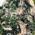 ココキキララ's cooksnap of when they made ほうれん草とささみのナムル.