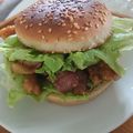 RYOCO∞'s cooksnap of when they made 簡単！照り焼きチキンバーガー♪.