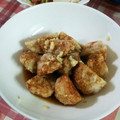 ちー坊0107's cooksnap of when they made めんつゆで里芋の揚げ出し.