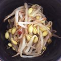 beginner♡Y's cooksnap of when they made 常備菜　大豆もやしのナムル.