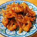 ☆チエママ☆'s cooksnap of when they made 美味しい！鶏皮と玉ねぎの甘辛.