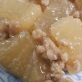 ザッキーナ23's cooksnap of when they made 【話題入り】大根と挽き肉のあんかけ煮.
