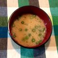 マーシ☆'s cooksnap of when they made ミョウガの茎（ミョウガタケ)の味噌汁.