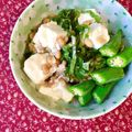 ふたごゆき's cooksnap of when they made 減塩☆クリーミーな納豆腐を和え衣に✿.