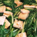 うたまろの母's cooksnap of when they made 京のおばんざい♪小松菜とあげのたいたん.
