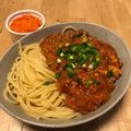 hiraton's cooksnap of when they made サバ水煮缶 トマト缶パスタソース.