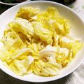 Jyohana's cooksnap of when they made レンジで簡単‼キャベツだけ♪ナムル和え。.