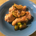クックHWVS3E☆'s cooksnap of when they made ほんのりエスニック?夏野菜と鶏肉のソテー.