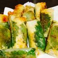クック73WHKG☆'s cooksnap of when they made 大葉がアクセント☆カルツォーネ春巻.