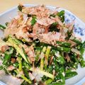 corino11's cooksnap of when they made 簡単♪万能ねぎのツナマヨサラダ.