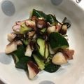 菜鳳子's cooksnap of when they made 僕にもできた【タコとキュウリの塩昆布】.