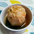 ウニのお母さん's cooksnap of when they made かぶ肉詰めの煮物.