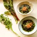 totomamato's cooksnap of when they made 水菜としらすの白だしさっと煮★5分で完成.