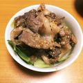はやしこんぶ's cooksnap of when they made 簡単すぎ！豚こまのゴマ味噌丼.