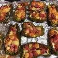 サンラータン's cooksnap of when they made ピーマンのベーコンチーズ詰め.