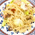 nenemomo's cooksnap of when they made キャベツとベーコンのアンチョビパスタ.