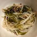 caruga's cooksnap of when they made めかぶもやし.