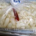 kojyu's cooksnap of when they made らっきょう漬け.