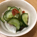cookmishu's cooksnap of when they made 蕪ときゅうりの梅肉漬け.
