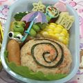 R♡♡R's cooksnap of when they made 梅雨時期に♡超簡単！かたつむりのキャラ弁.