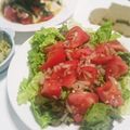 あきひゃ's cooksnap of when they made トマトの簡単マリネサラダ.
