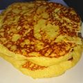 lime19's cooksnap of when they made 糖質オフ◎大豆粉とおからのパンケーキ◎.