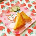 あやちん０８１６'s cooksnap of when they made フレンチホットサンド.