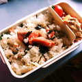 ま・まぁこ's cooksnap of when they made 梅と鮭の混ぜご飯.