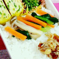 SP♪'s cooksnap of when they made 小松菜としめじ、人参の煮びたし〜甘みなし.