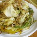 低カロ探検隊's cooksnap of when they made ☆糖質カット☆しらたきで塩焼きそば風☆.